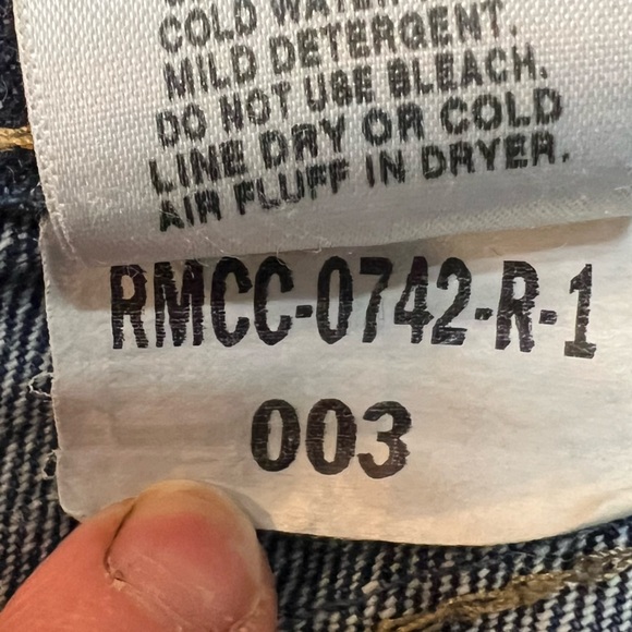 ROCKIES Natural Rise Vintage 80’s Straight Leg Jeans. Size 14 XL. - Picture 14 of 14